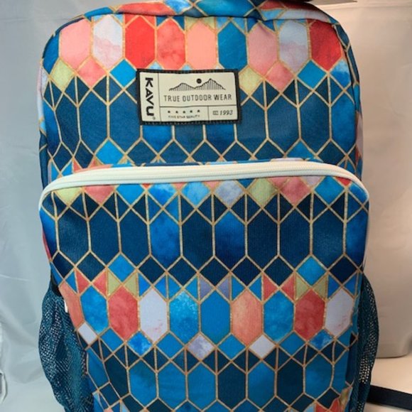 Kavu Other - New Rare Discontinued KAVU Field Trip Stained Glass Backpack 9129-797